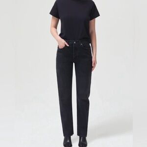 Agolde Black Lana Jeans